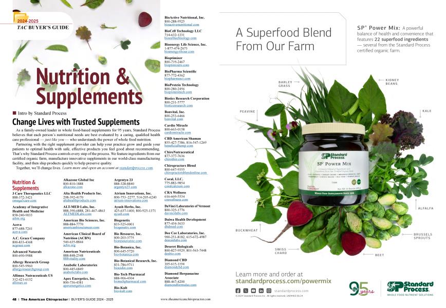 Nutrition & Supplements