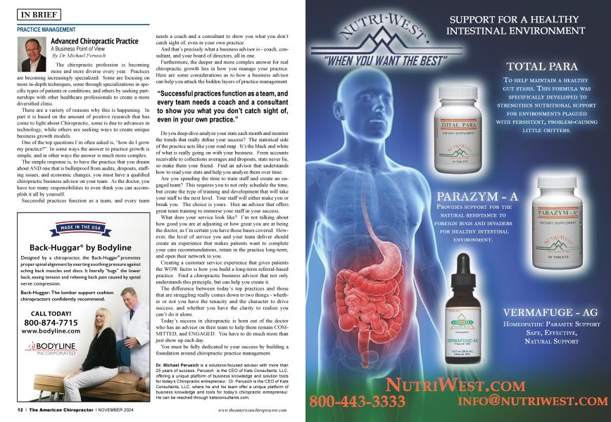 Advanced Chiropractic Practice
