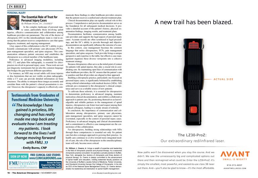 The Essential Role of Trust for Personal Injury Cases