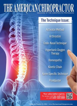 DECEMBER 2024 | The American Chiropractor