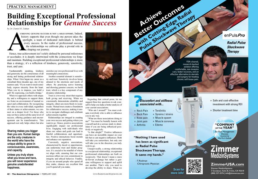 Building Exceptional Professional Relationships for Genuine Success