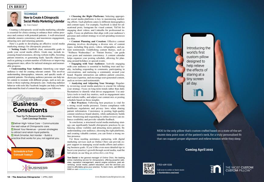 How to Create A Chiropractic Social Media Marketing Calendar