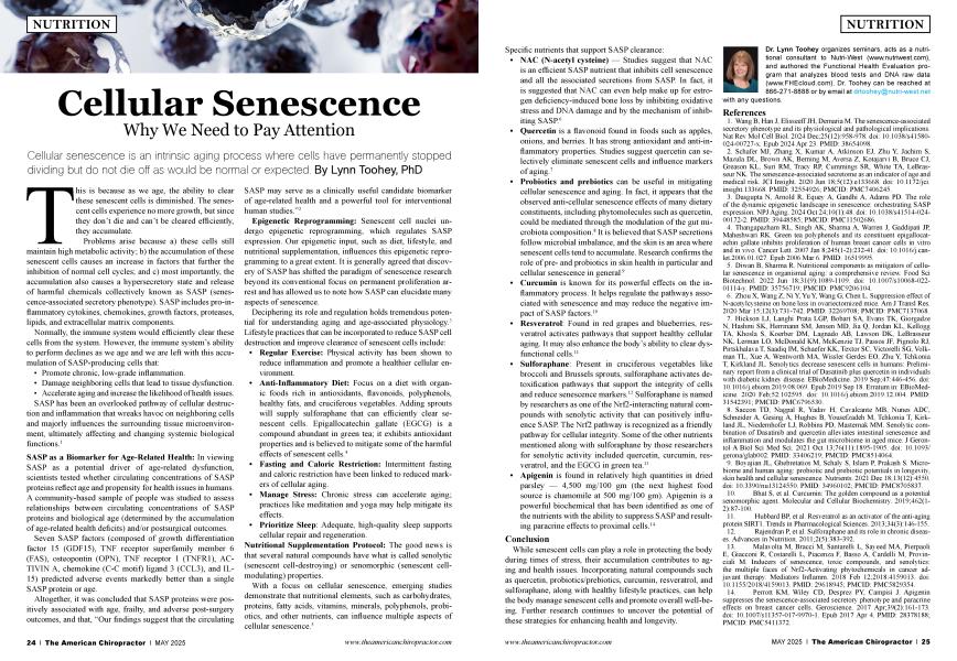 Cellular Senescence Why We Need to Pay Attention