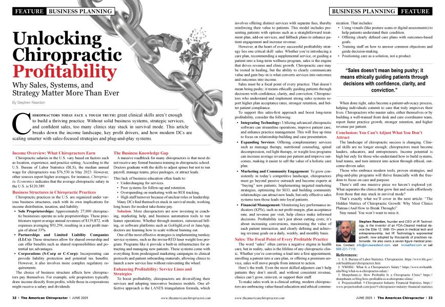 Unlocking Chiropractic Profitability