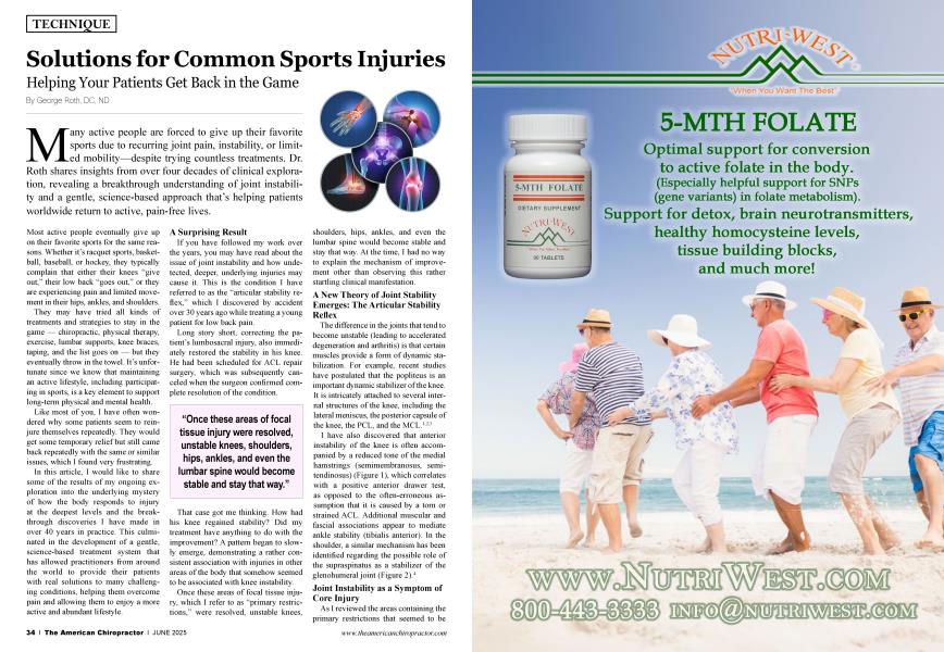 Solutions for Common Sports Injuries