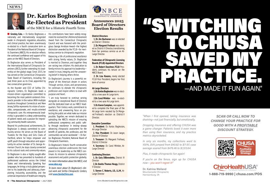 Dr. Karlos Boghosian Re-Elected as President of the NBCE for a Historic Fourth Term