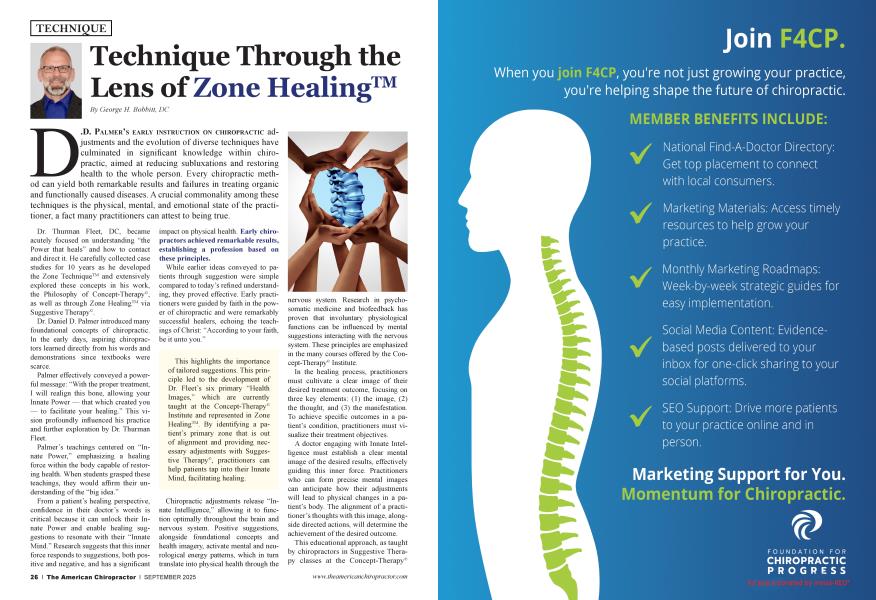 Technique Through the Lens of Zone Healing™