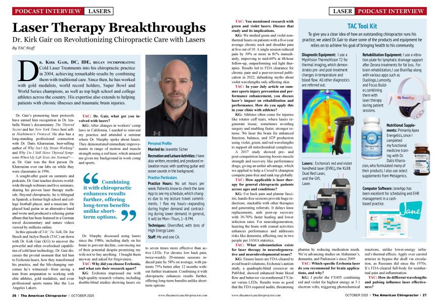 Laser Therapy Breakthroughs