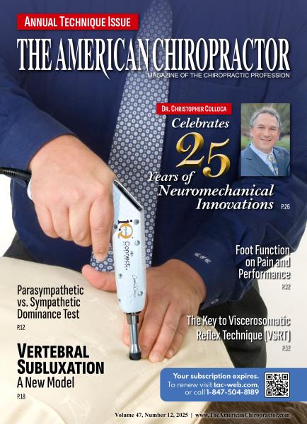 Issue: - DECEMBER 2025 | The American Chiropractor