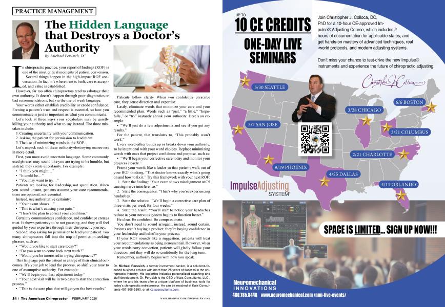 The Hidden Language that Destroys a Doctor’s Authority