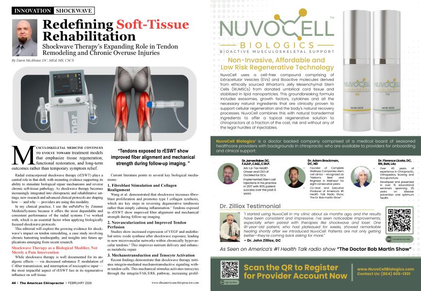 Redefining Soft-Tissue Rehabilitation