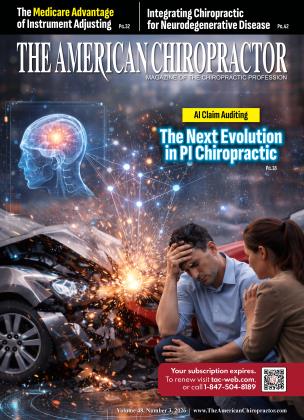 MARCH 2026 | The American Chiropractor
