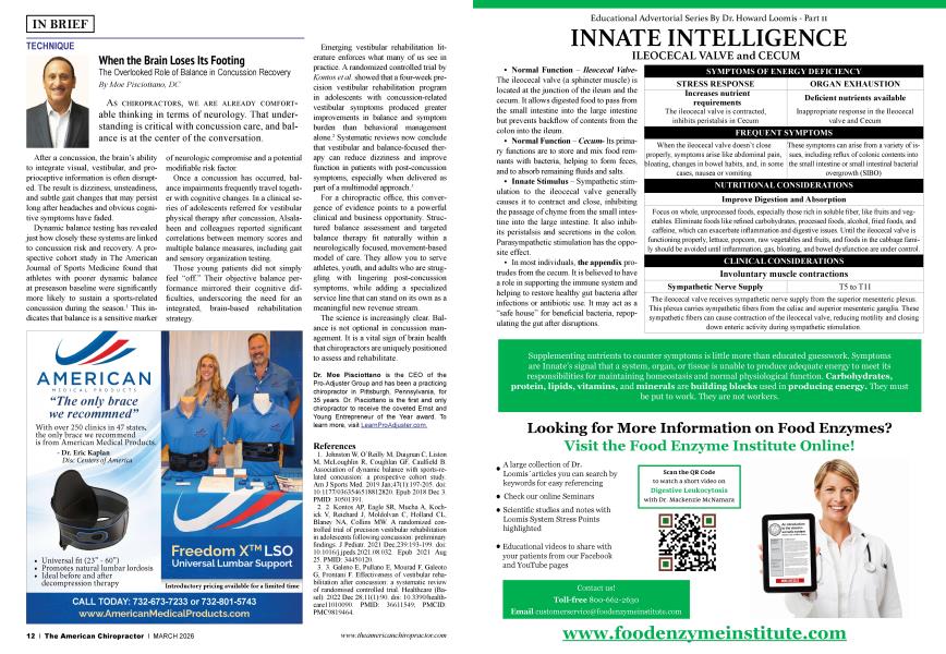 When the Brain Loses Its Footing