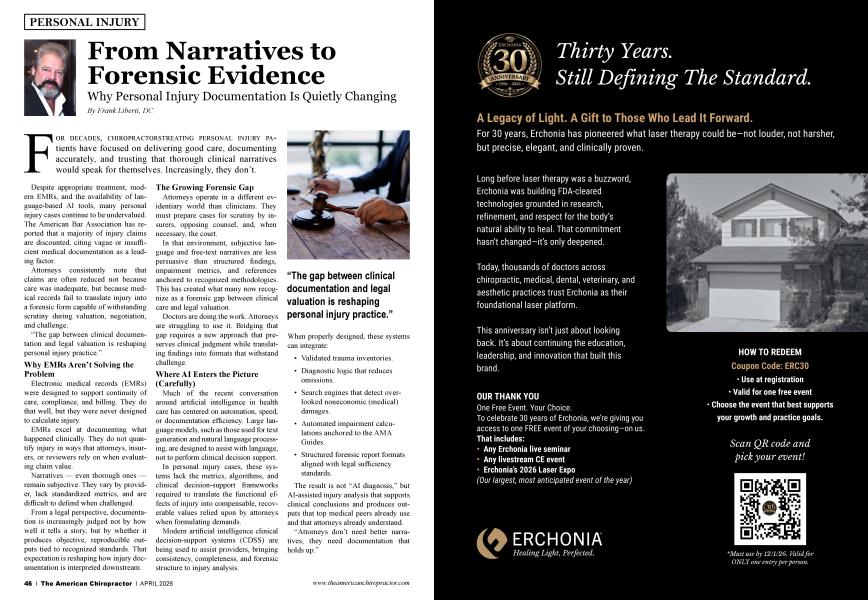 From Narratives to Forensic Evidence