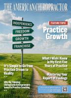 2026 - MAY | The American Chiropractor